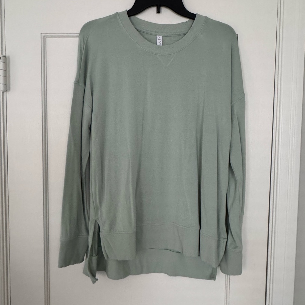 STYLUS Sage Green Tunic Top